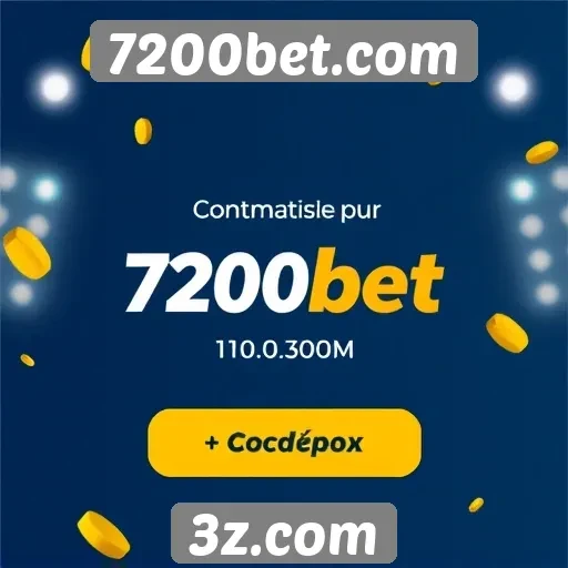 Promoções e bônus disponíveis na plataforma 7200bet