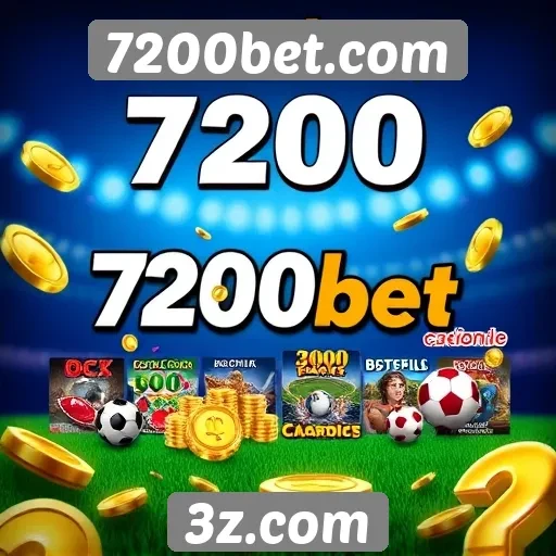 Variedade de jogos disponíveis no 7200bet.com